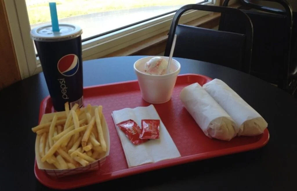 Image of affordable meal from Tony's Coneys