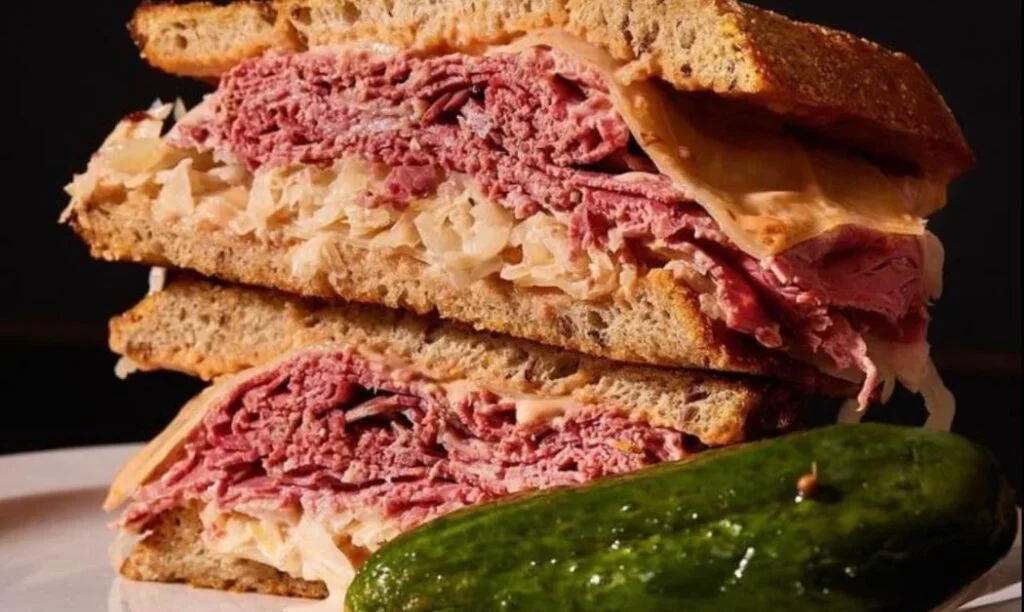 Classic reuben from Katzinger's Delicatessen