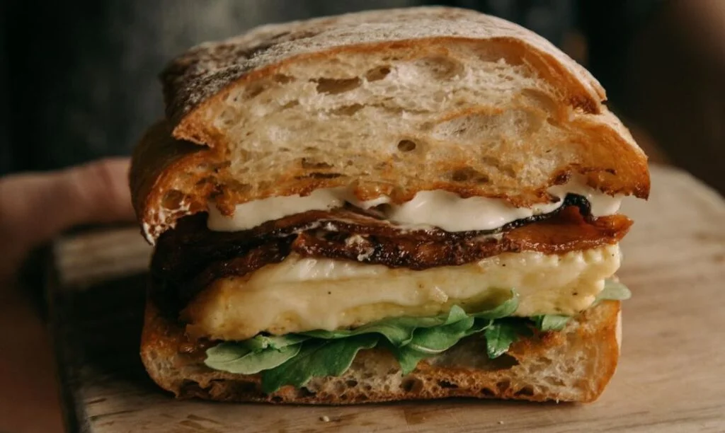 Souffléd Egg Sandwich from Fox in the Snow Cafe