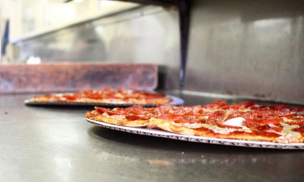 Columbus-style pizza from Rubino's Pizza