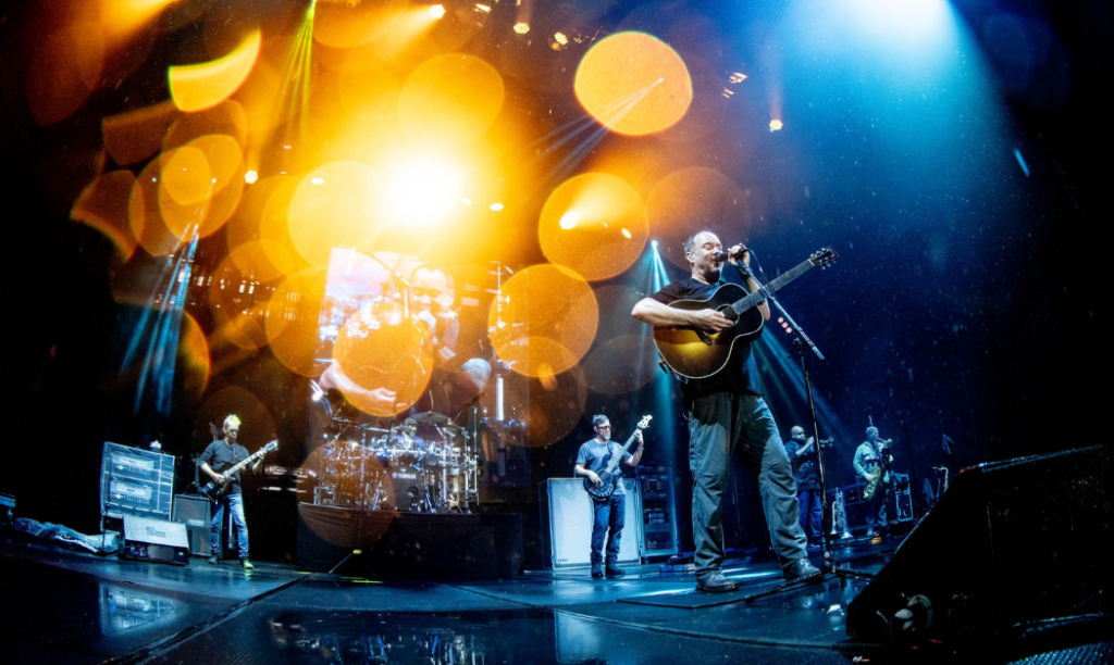 Dave Matthews Band Performing On Stage