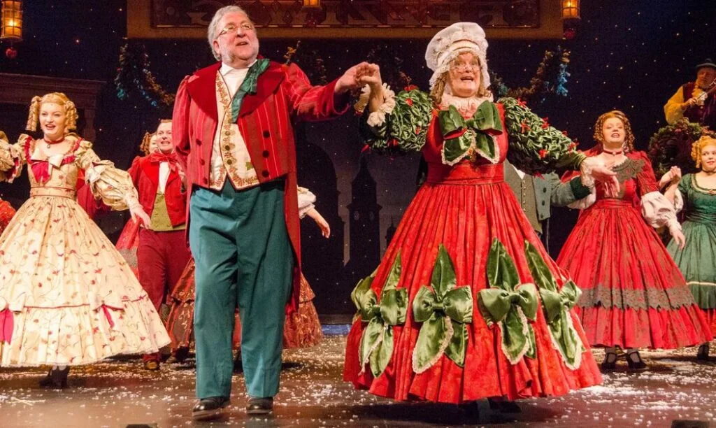Performers onstage at a theatre in downtown Columbus