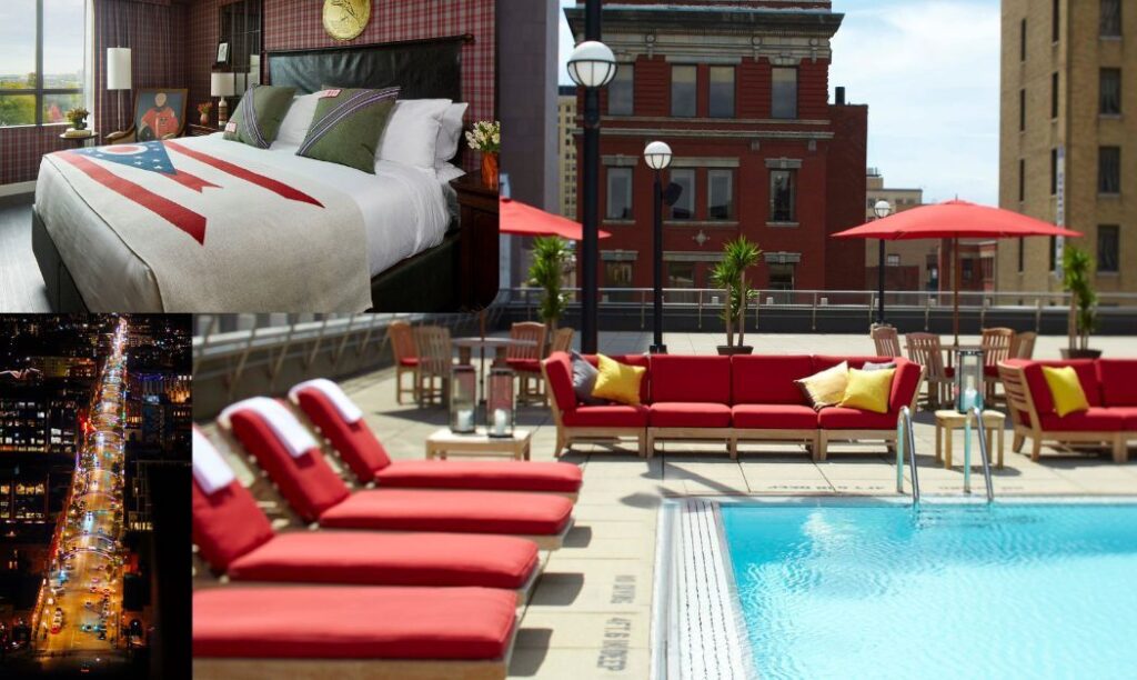 Hotels in Columbus with pools, boutique rooms, and rooftop patios