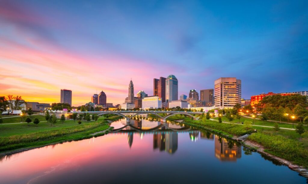 Columbus Ohio skyline