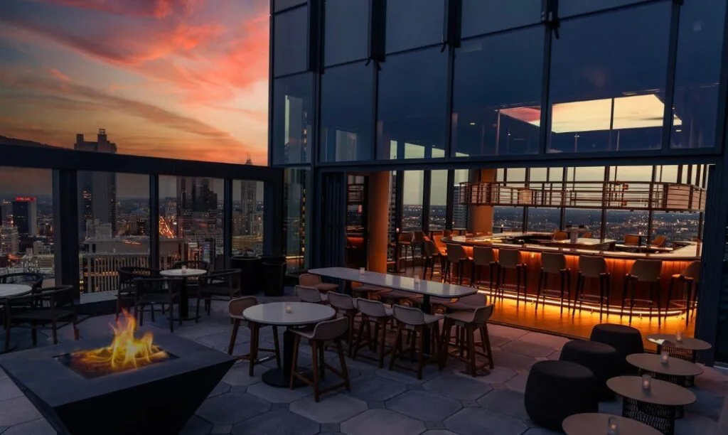 Rooftop Bar at Hilton Columbus Downtown Hotel