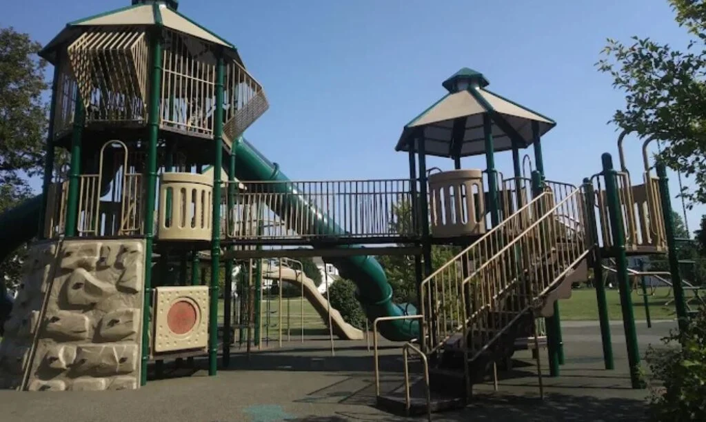 The tallest slide in Ohio at RO Park in Lewis Center