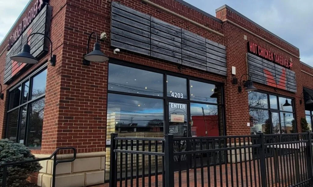 Exterior of the Hot Chicken Takeover Clintonville location