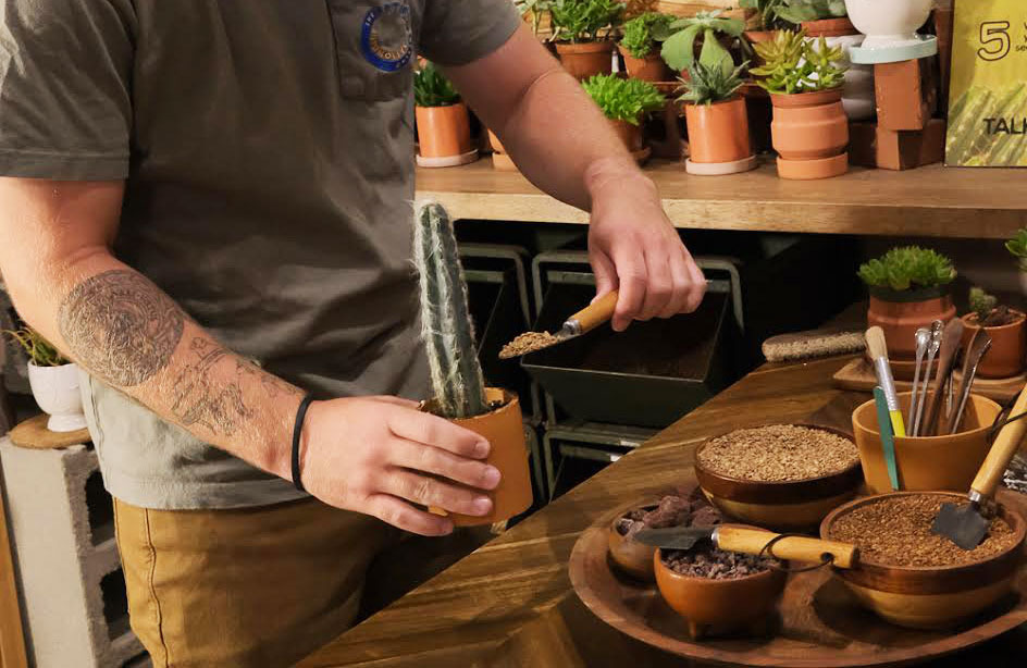 Enter to Win a Private Plant Potting Party for You & 5 Friends From The Brass Hand