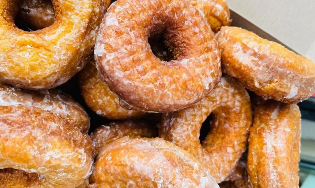 Pumpkin Donuts from Buckeye Donuts in Columbus, OH.