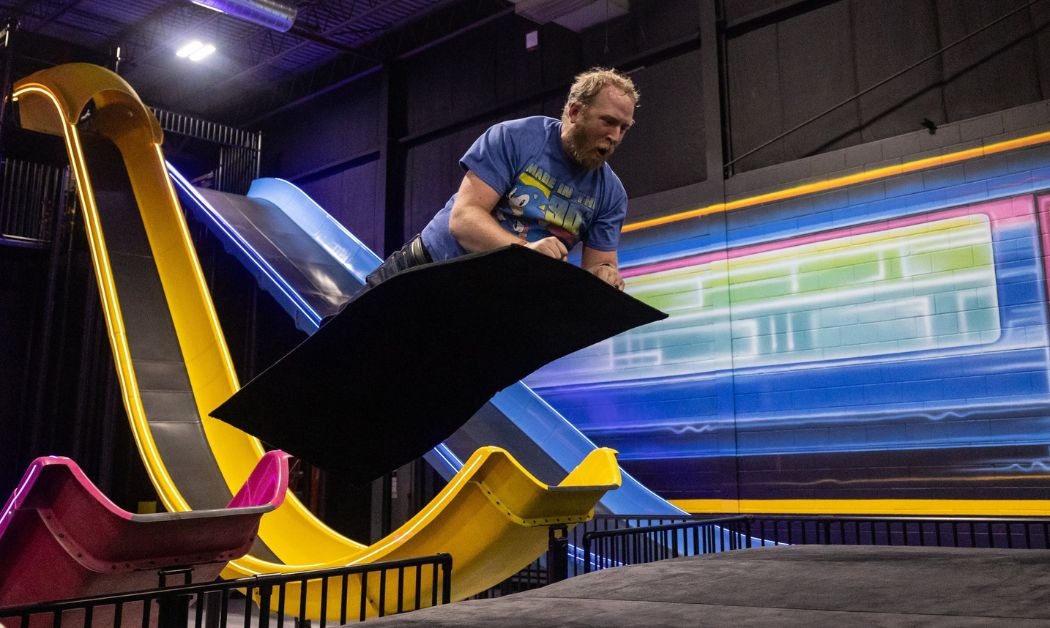 Grandma’s Flying! Slick City Is Columbus’ Wild Indoor Playground That’s NOT Just for Kids